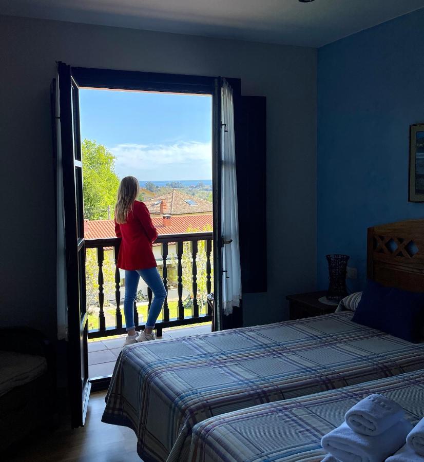 Hotel Rural El Texeu Parres de Llanes ภายนอก รูปภาพ