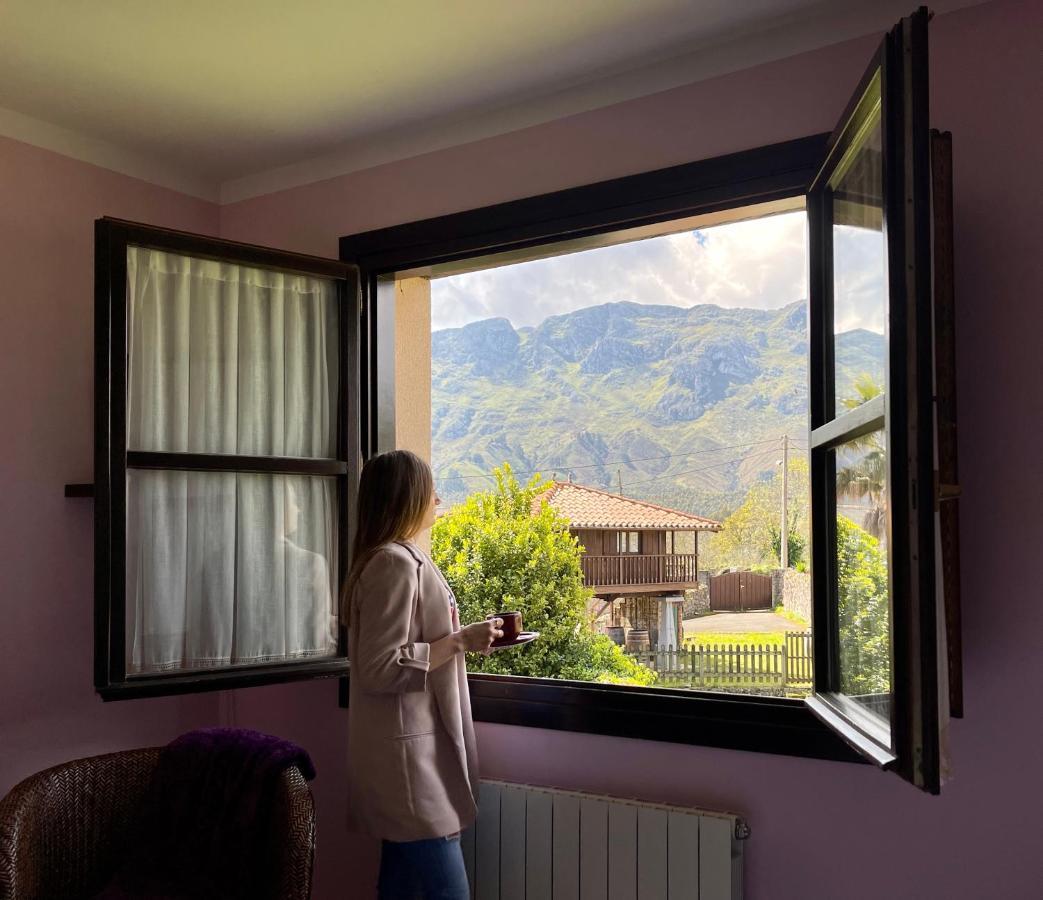 Hotel Rural El Texeu Parres de Llanes ภายนอก รูปภาพ