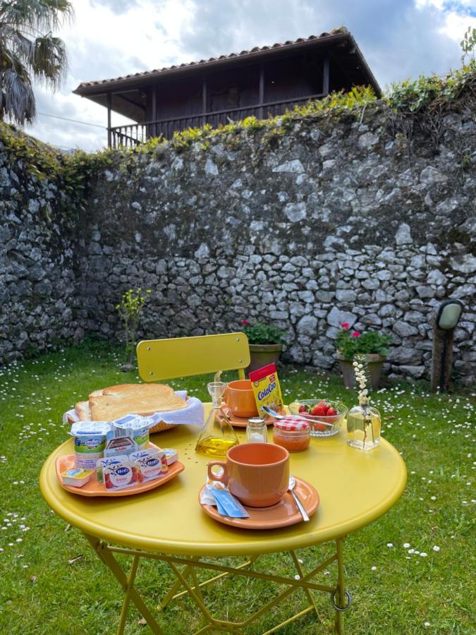 Hotel Rural El Texeu Parres de Llanes ภายนอก รูปภาพ