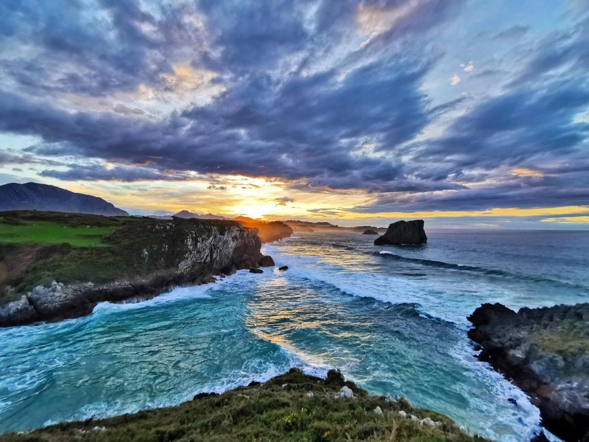 Hotel Rural El Texeu Parres de Llanes ภายนอก รูปภาพ